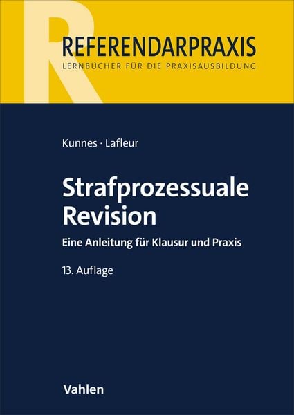 Produktbild: Strafprozessuale Revision