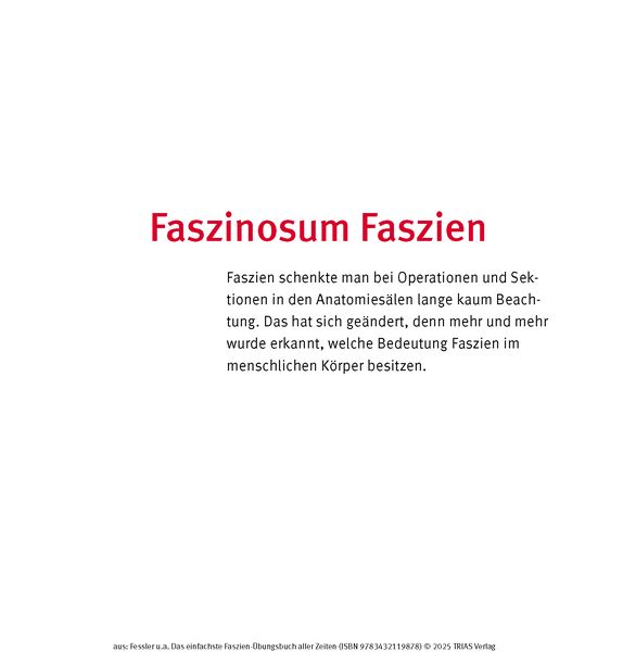 Das einfachste Faszien-Übungsbuch aller Zeiten