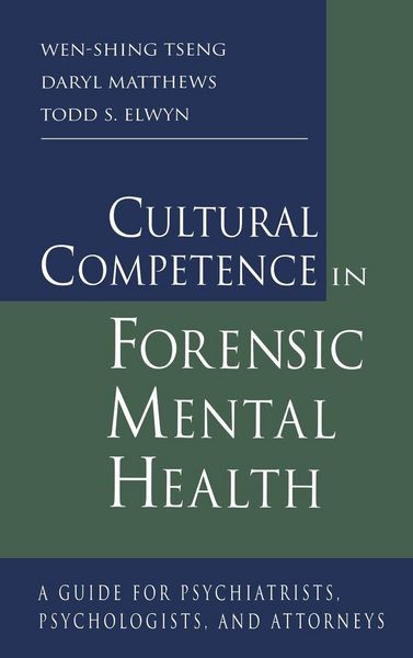 Produktbild: Cultural Competence in Forensic Mental Health