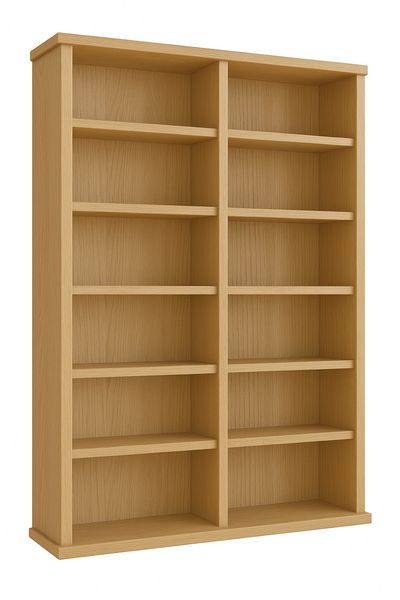 Produktbild: Holz CD DVD Stand Regal Schrank St&auml;nder Ronul