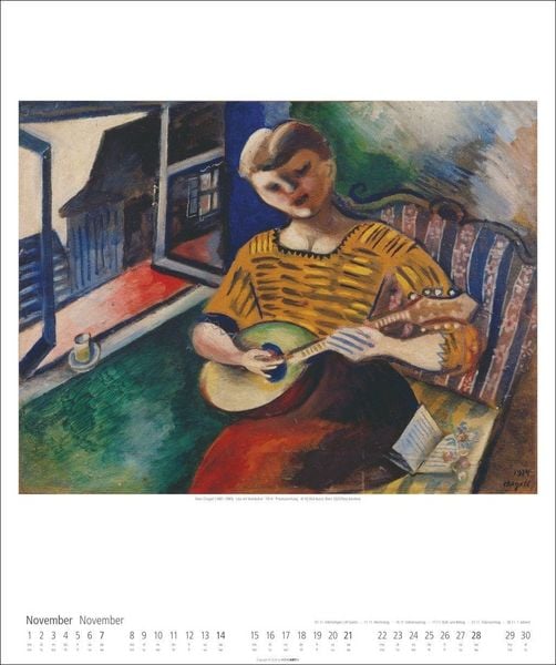 Produktbild: Marc Chagall Kalender 2027