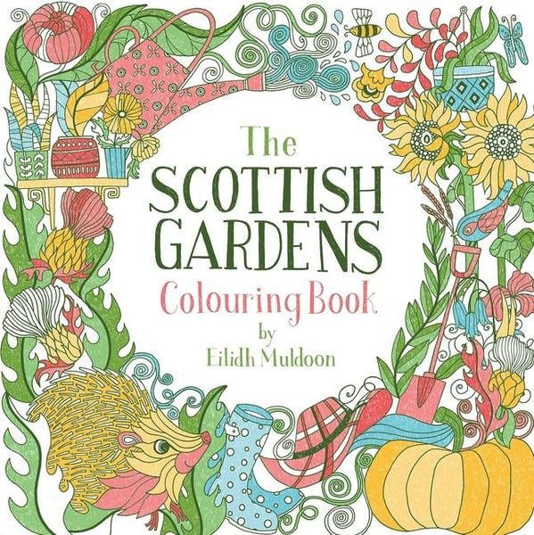Produktbild: The Scottish Gardens Colouring Book