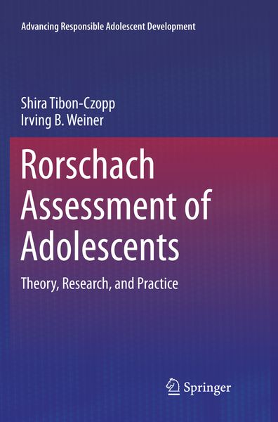 Produktbild: Rorschach Assessment of Adolescents