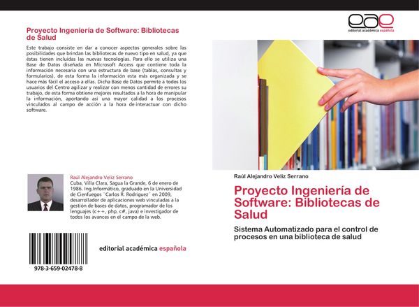Produktbild: Proyecto Ingenier&iacute;a de Software: Bibliotecas de Salud