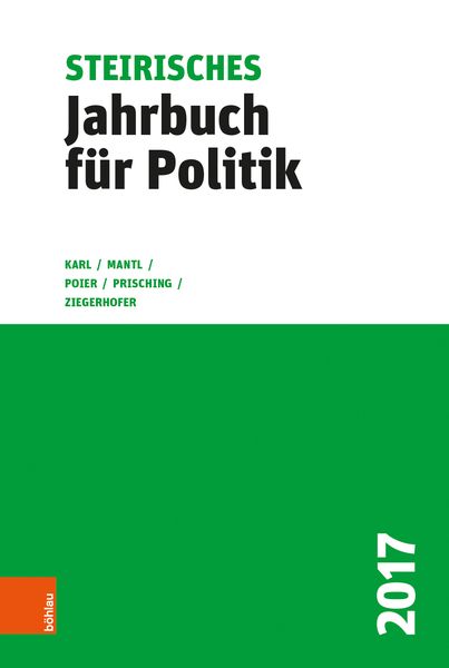 Produktbild: Steirisches Jahrbuch f&uuml;r Politik 2017