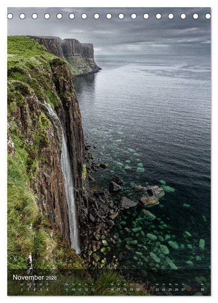 Produktbild: Schottland: Highlands und die Isle of Skye (Tischkalender 2026 DIN A5 hoch), CALVENDO Monatskalender