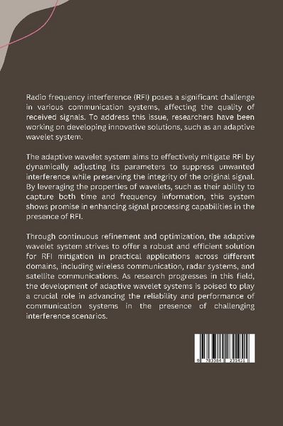 Produktbild: Development of an Adaptive Wavelet System for Radio Frequency Interference Mitigation