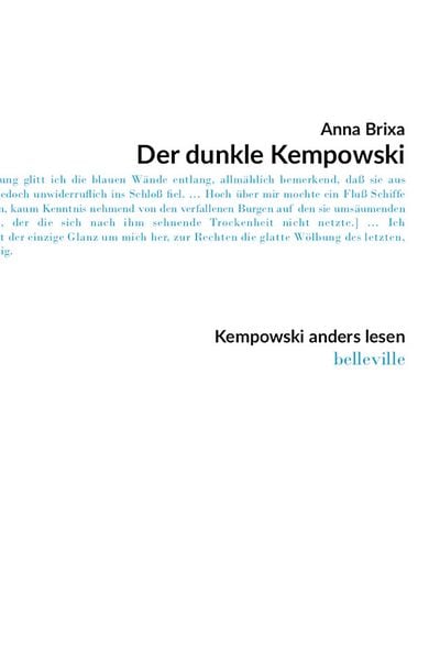 Produktbild: Der dunkle Kempowski