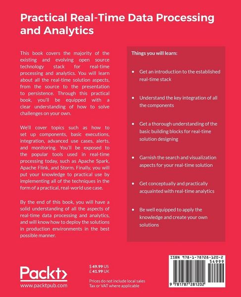 Produktbild: Practical Real-time Data Processing and Analytics