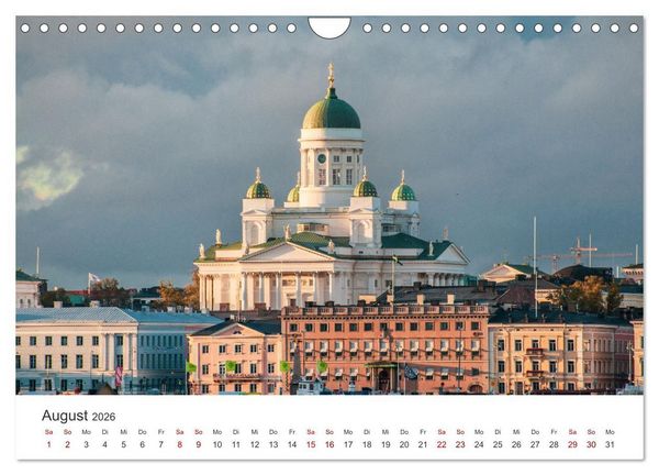 Produktbild: Finnland - Das bezaubernde Land im Norden. (Wandkalender 2026 DIN A4 quer), CALVENDO Monatskalender