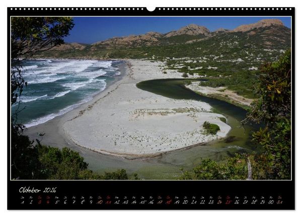 Produktbild: Korsika - Insel rauer Sch&ouml;nheit (Wandkalender 2026 DIN A2 quer), CALVENDO Monatskalender