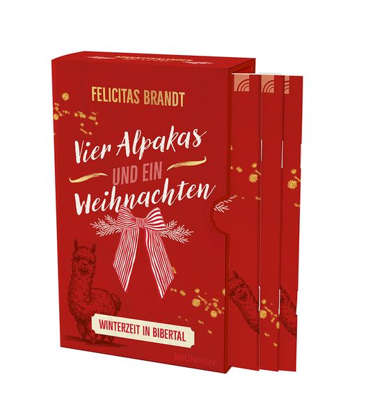 Produktbild: Vier Alpakas und ein Weihnachten: eine Adventskalendernovelle