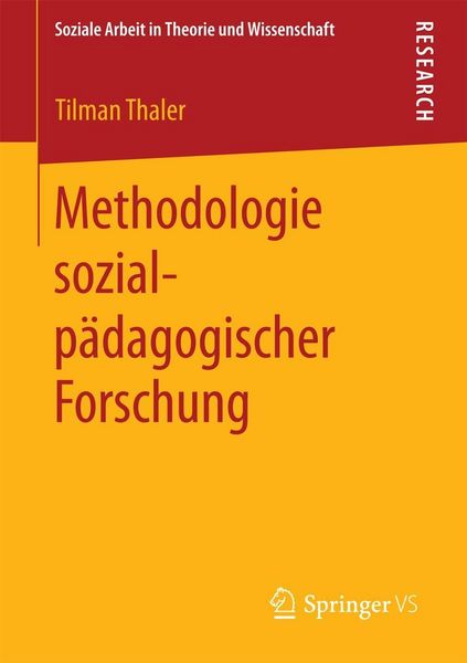 Produktbild: Methodologie sozialp&auml;dagogischer Forschung