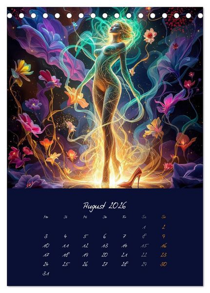 Produktbild: Ikebana des Lichts (Tischkalender 2026 DIN A5 hoch), CALVENDO Monatskalender