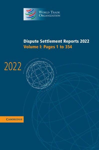 Produktbild: Dispute Settlement Reports 2022