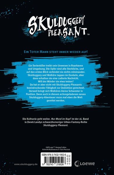 Produktbild: Skulduggery Pleasant (Band 16) - Nur Mord im Kopf
