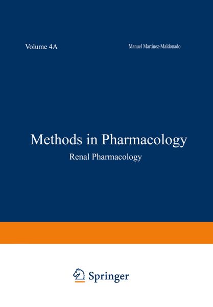 Produktbild: Methods in Pharmacology