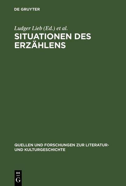 Produktbild: Situationen des Erz&auml;hlens