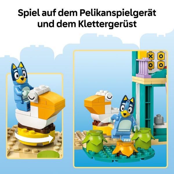 Produktbild: LEGO Bluey: Bluey und Chloe auf dem Spielplatz - Lernspielzeug - 11201