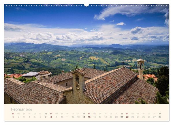 Produktbild: Unterwegs in den Marken (Wandkalender 2026 DIN A2 quer), CALVENDO Monatskalender