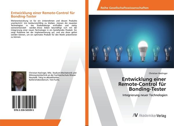 Produktbild: Entwicklung einer Remote-Control f&uuml;r Bonding-Tester