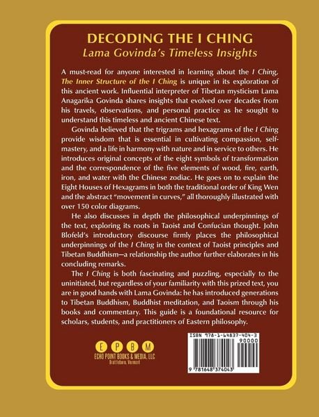 Produktbild: The inner structure of the I ching, the Book of transformations