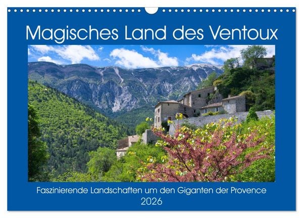 Produktbild: Magisches Land des Ventoux (Wandkalender 2026 DIN A3 quer), CALVENDO Monatskalender