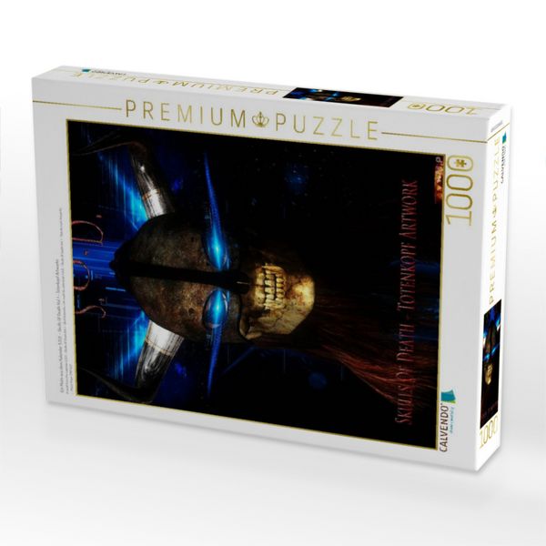 Produktbild: CALVENDO Puzzle Ein Motiv aus dem Kalender S.O.D. - Skulls Of Death Vol. I - Totenkopf Artworks | 1000 Teile Lege-Gr&ouml;&szlig;e 64x48cm Foto-Puzzle f&uuml;r gl&uuml;ckliche Stunden