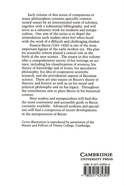 Produktbild: The Cambridge Companion to Bacon