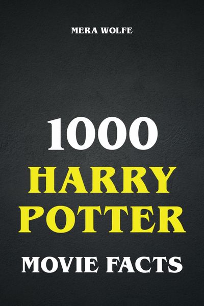 Produktbild: 1000 Harry Potter Movie Facts