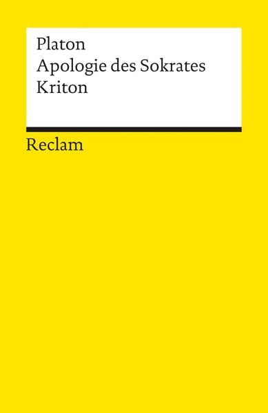 Produktbild: Apologie des Sokrates / Kriton