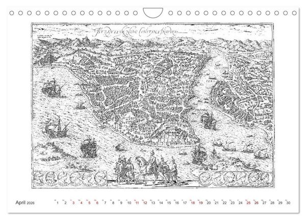 Produktbild: Istanbul - Hauptstadt des osmanischen Reiches seit 1453 (Wandkalender 2026 DIN A4 quer), CALVENDO Monatskalender