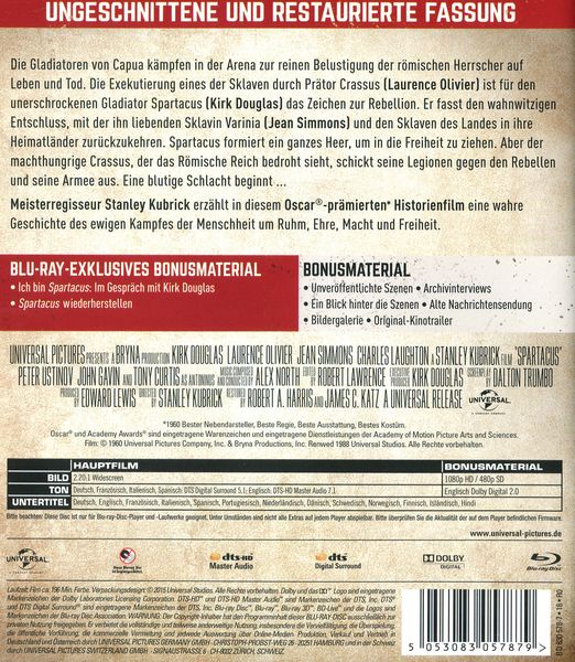 Produktbild: Spartacus - 55th Anniversary