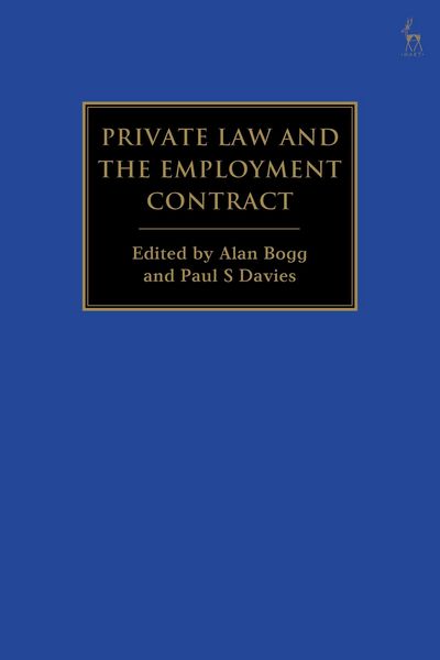 Produktbild: Private Law and the Employment Contract