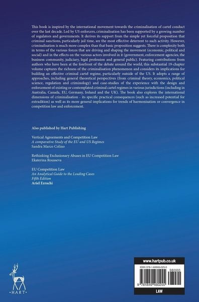Produktbild: Criminalising Cartels