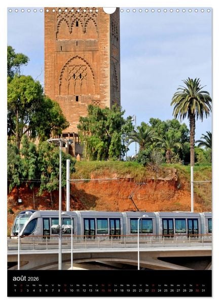 Produktbild: Collection MAROC RABAT (Calendrier mural 2026 DIN A3 horizontal), CALVENDO calendrier mensuel