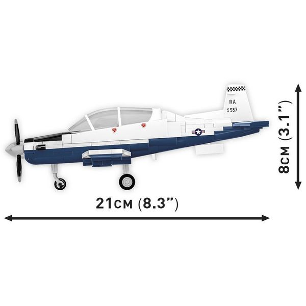 Produktbild: COBI 26624 - Beechcraft T-6 Texan II, Bausatz 197 Klemmbausteine