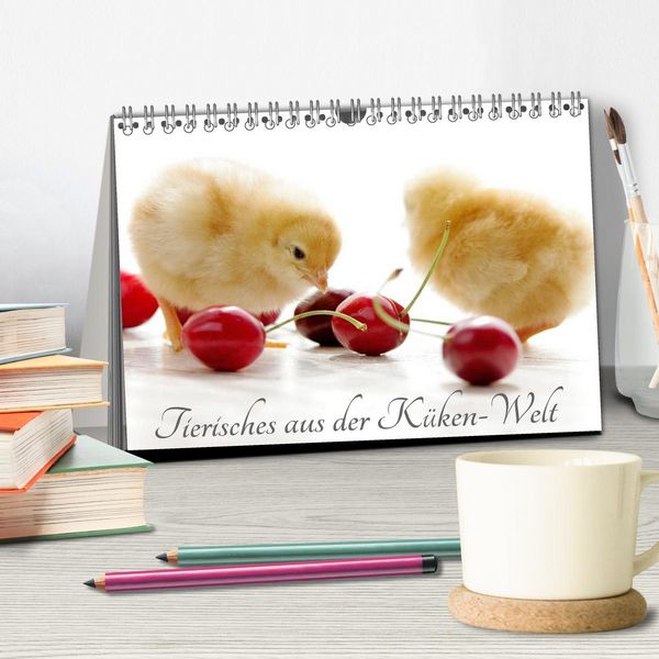 Produktbild: Tierisches aus der K&uuml;ken-Welt (Tischkalender 2026 DIN A5 quer), CALVENDO Monatskalender