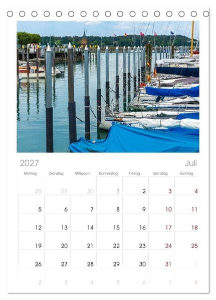 Produktbild: Tischplaner 2027 - Konstanz - Traumort am Bodensee (A5 Tischkalender zum Aufstellen) CALVENDO