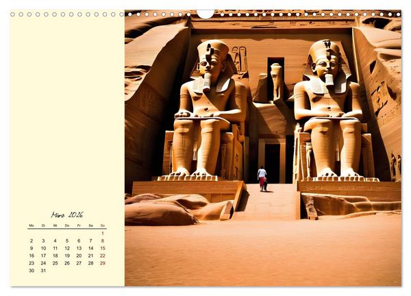 Produktbild: Momente in &Auml;gypten (Wandkalender 2026 DIN A3 quer), CALVENDO Monatskalender