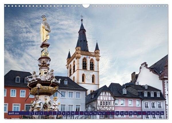 Produktbild: TR&Egrave;VES VILLE ROMAINE (Calendrier mural 2026 DIN A3 vertical), CALVENDO calendrier mensuel