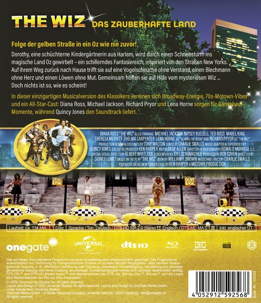 Produktbild: The Wiz - Das zauberhafte Land