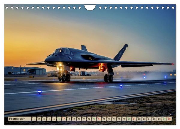 Produktbild: B2 Spirit - Bomber (Wandkalender 2027 DIN A4 quer), CALVENDO Monatskalender
