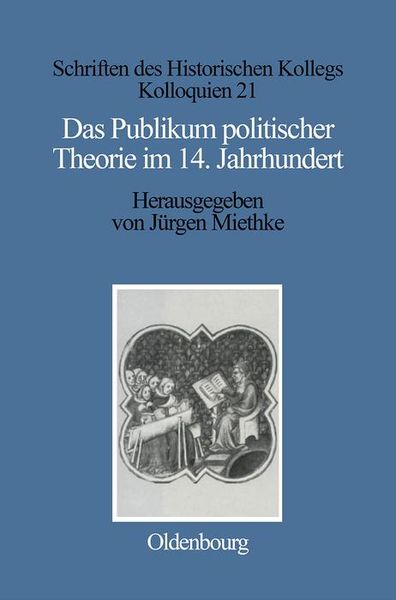 Produktbild: Das Publikum politischer Theorie im 14. Jahrhundert
