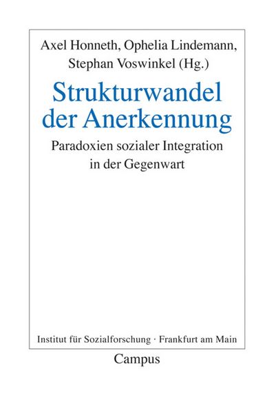 Produktbild: Strukturwandel der Anerkennung