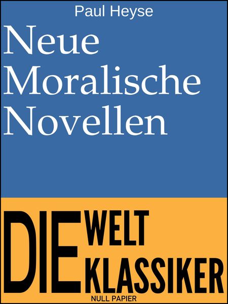 Produktbild: Neue Moralische Novellen