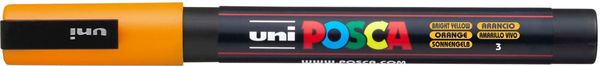 Produktbild: uni-ball Marker uni POSCA PC-3M sonnengelb
