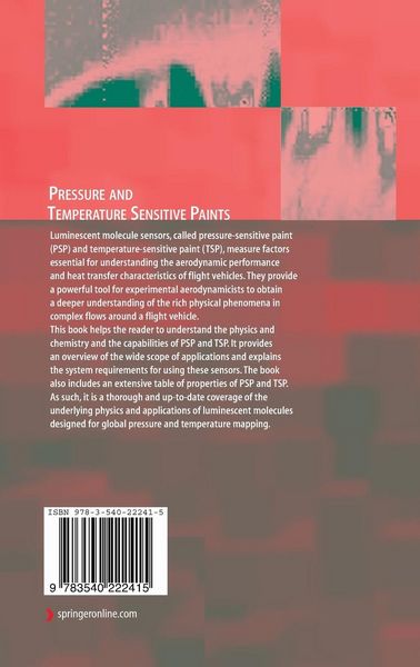Produktbild: Pressure and Temperature Sensitive Paints