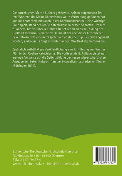 Produktbild: Gro&szlig;er Katechismus