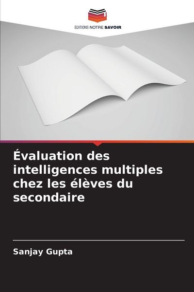 Produktbild: &Eacute;valuation des intelligences multiples chez les &eacute;l&egrave;ves du secondaire
